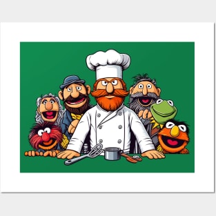 Swedish Chef Vert Der Ferk 01 Posters and Art